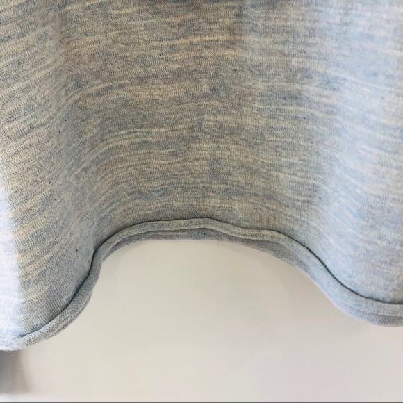 Wildfox Lais ruffled light Blue heather sweater Medium NWT - Picture 10 of 11